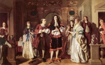 William Powell Frith : A scene from Molieres LAvare
